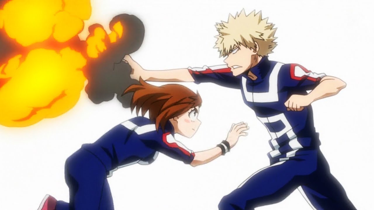 Bakugo Vs Uraraka - YouTube