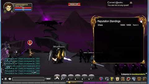 AQWorlds - Chaos Rep Bot Rank 1 To Rank 10 in 1 hour