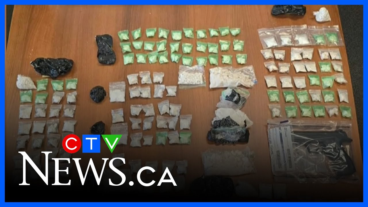 Dozens charged in drug trafficking ring in Manitoba - YouTube