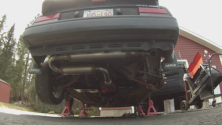 New 2.25 inch exhaust with trd header on 20v silvertop