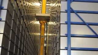 UMKC Miller Nichols Library - high-tech automated storage and retrieval system (ASRS)