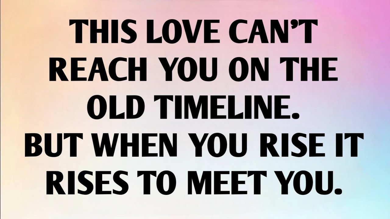 THIS LOVE CAN'T REACH YOU ON THE..