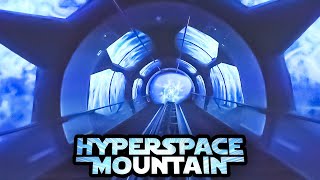 4K Hyper Space Mountain Full Ride Pov Front Row 2022 Disneyland Star Wars Roller Coaster