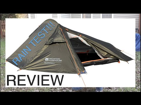 Mountain Warehouse 2-man Backpacker Tent - YouTube