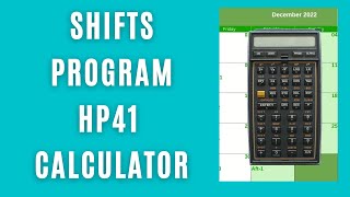 My First 'Computer' Program Written On A HP41CV Programmable Calculator screenshot 5