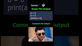 👉 a = 0, b = 0 😵‍💫 Guess the Output in Python! 🔥 | Mr JR Profile