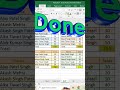 Excel Tips: Sum Across Multiple Tables in One Click#tech