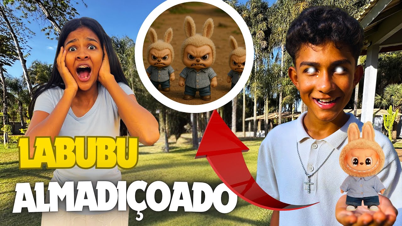 ENCONTRAMOS UM LABUBU RARO * mas algo muito ruim aconteceu?!!! (Felipe e Duda)