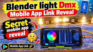 Blender Light DMX Mobile App Link Reveal 🔥 | How does the secret mobile app work? screenshot 2