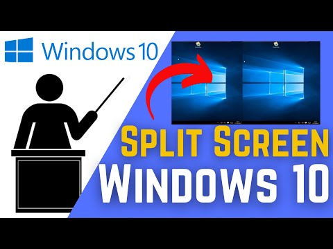 How To Use Split Screen Windows 10 | Split Screen In Windows 10