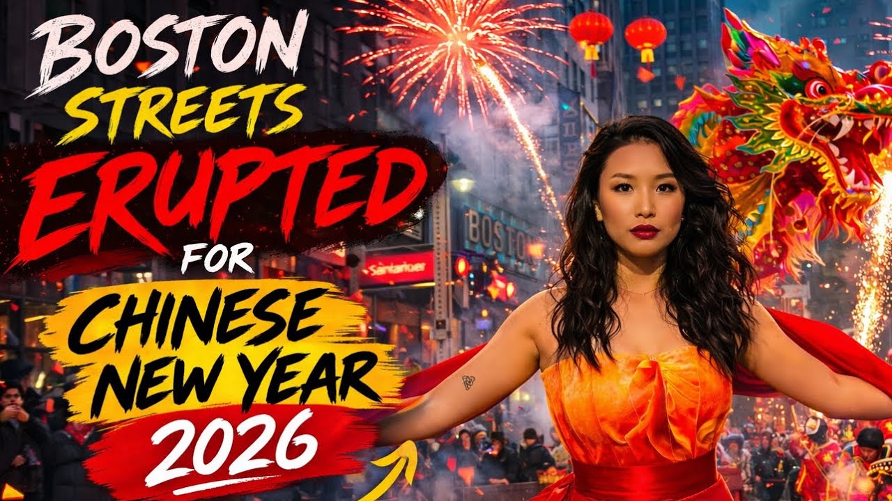 Boston Turned Red Overnight… Chinese New Year Took Over the City