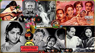 LATA JI~Film~CHOR~{1950}~O Rasiya Pawan Jhakore Aaye-[ 78RPM ]