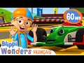 Voiture de course   blippi en franais  vidos ducatives pour enfants