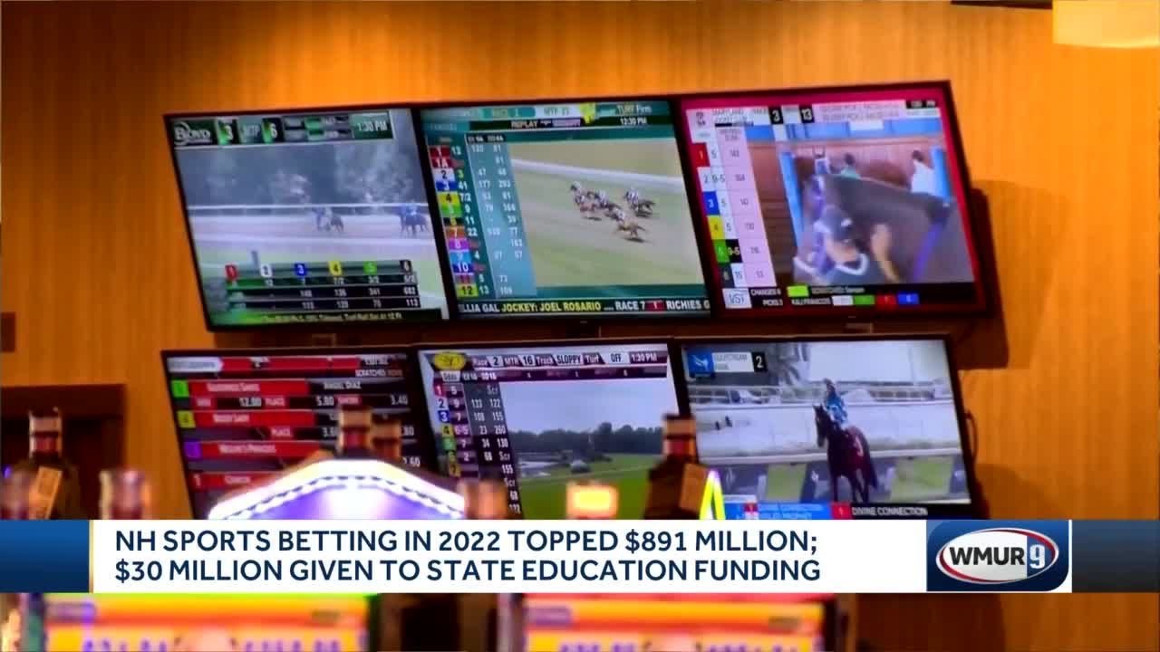 NH sports betting topped $891 million in 2022