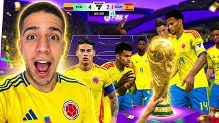 JUEGO LA COPA DEL MUNDO CON COLOMBIA Y PASA ESTO 😱🏆🇨🇴 FC MOBILE 