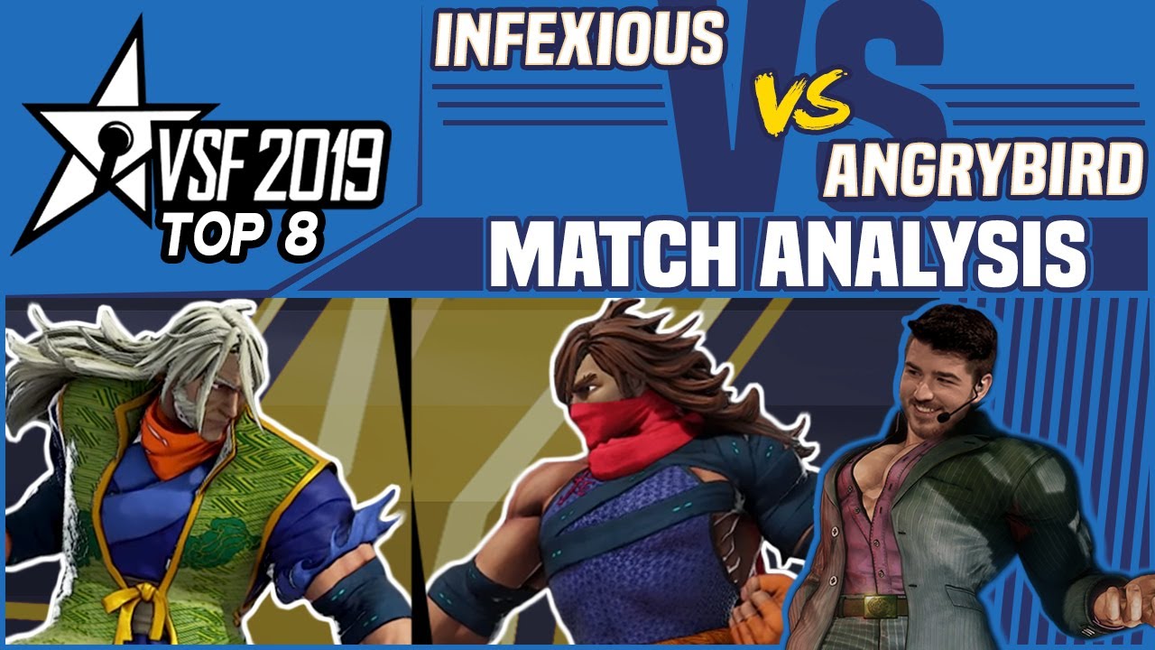 SFV AE Match Analysis: VSFighting 2019 Top 8 - Infexious vs. Angrybird