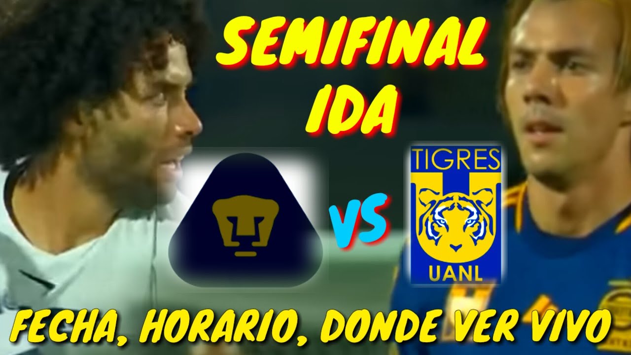 PUMAS VS TIGRES SEMIFINAL LIGA MX LIGUILLA APERTURA 2023 - YouTube