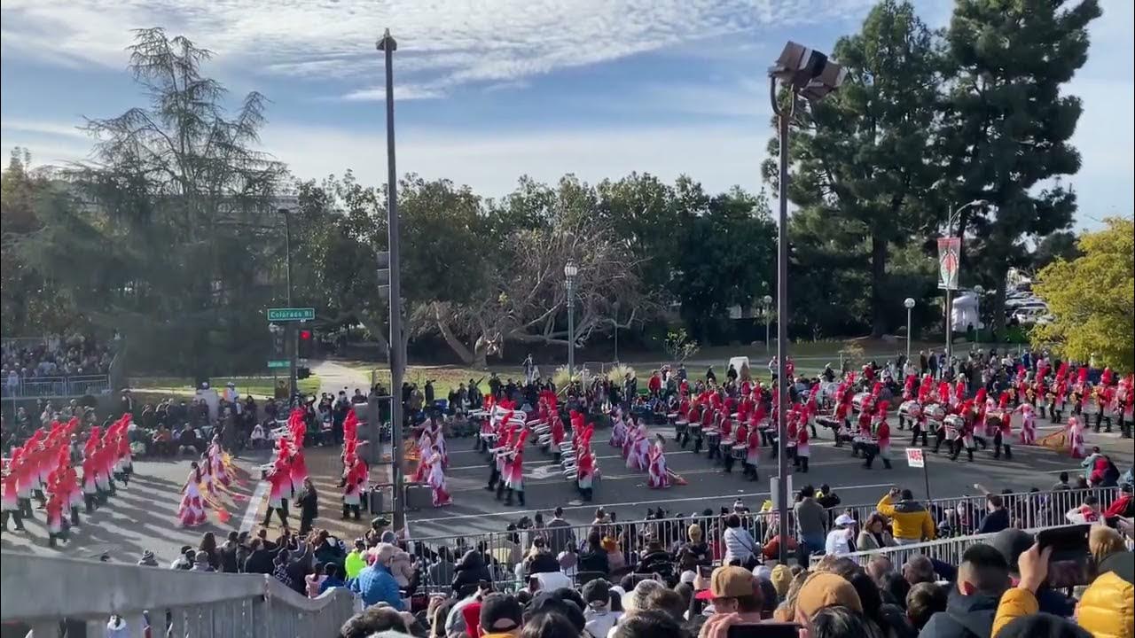 Rosemount High School Marching Band 2023 Rose Parade YouTube