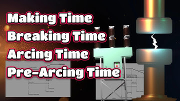 Opening and Closing Time of Circuit Breakers | Breaking, Arcing, Making, Pre-arcing Time - Explained