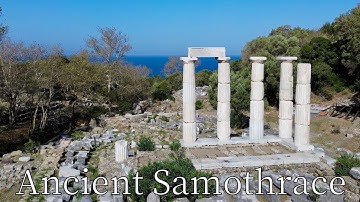 Ancient Samothrace, Greece - by drone [4K]. #ancientgreek