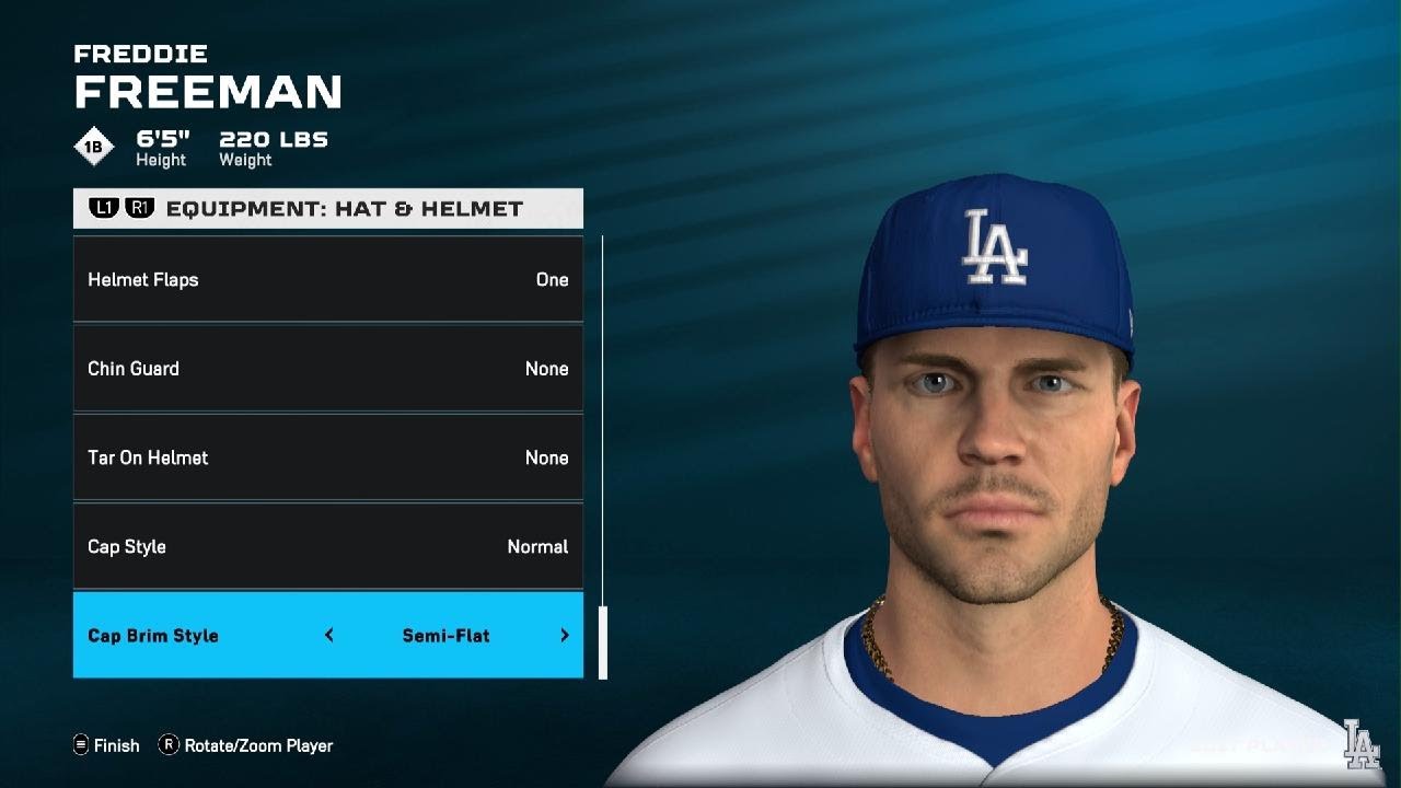 How to Create Freddie Freeman on MLB The Show 25 #ps5share 