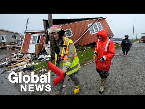 Storm fiona: channel-port aux basques, n. L. Residents face uncertain future