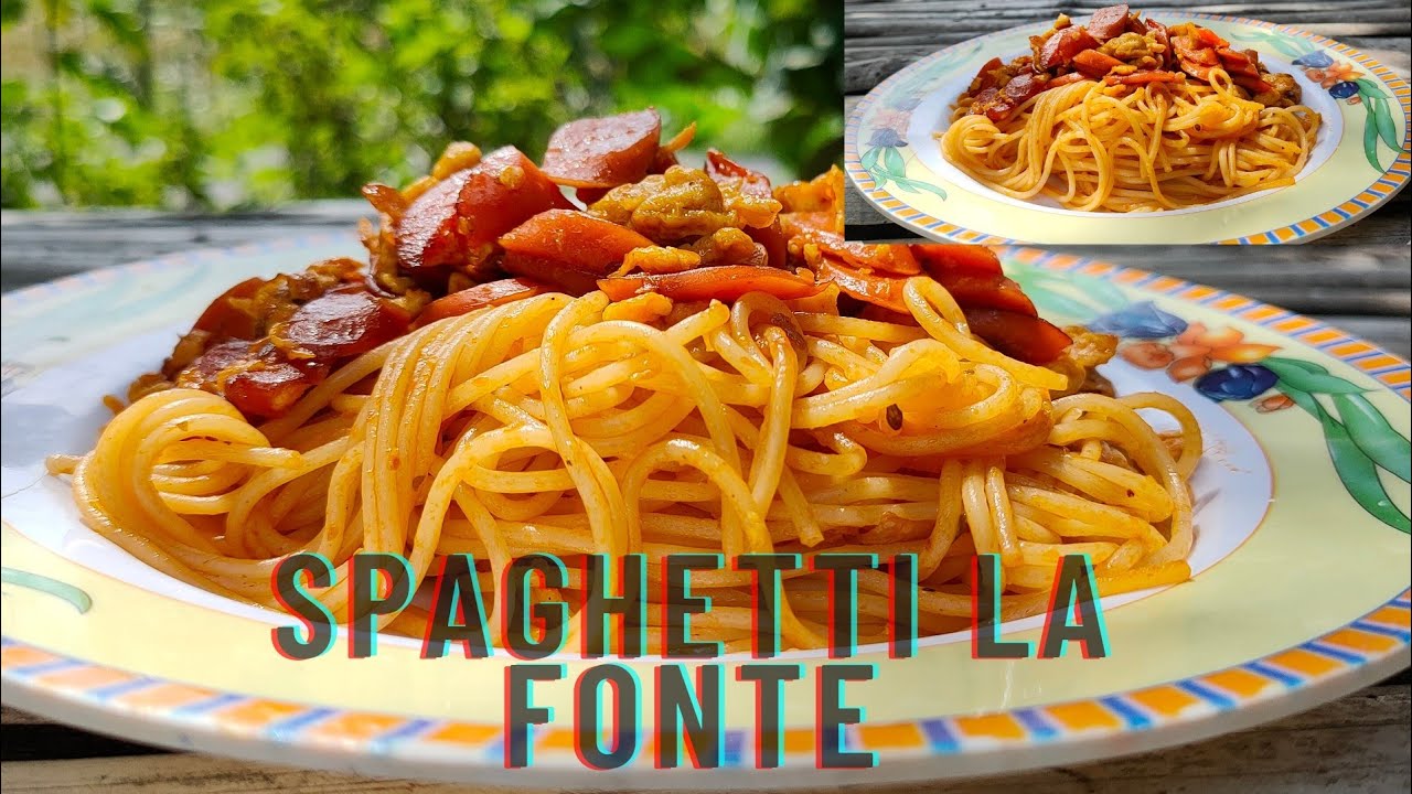 CARA MEMASAK SPAGHETTI LA FONTE YouTube