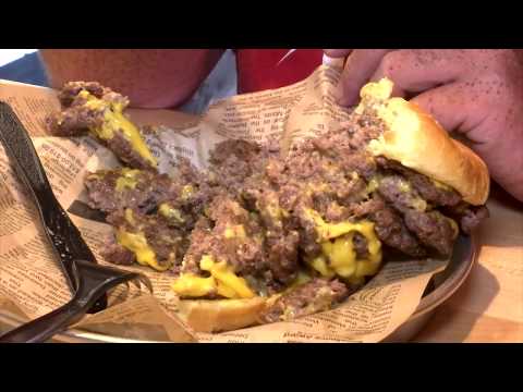 Eating Challenge At Wayback Burgers
