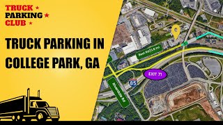 Truck Parking in College Park, GA!