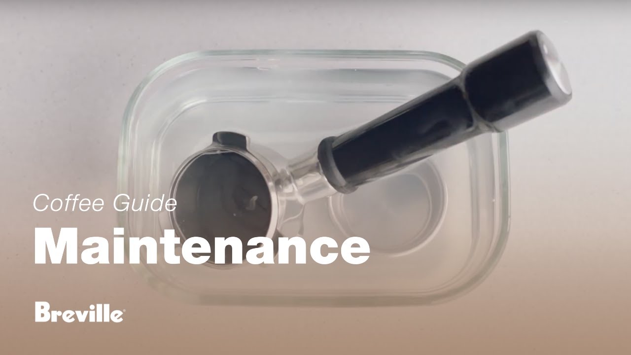 Tutorials How to clean portafilter and filter basket the Barista