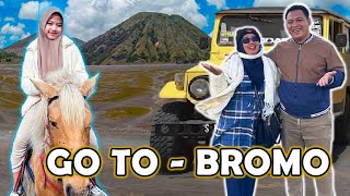 VLOG SPECIAL | LIBURAN KE BROMO BERSAMA KELUARGA Dunia Dinda & Mas Bandot