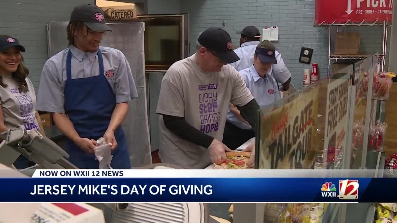 Jersey Mike's Day of Giving with WXII 12 YouTube