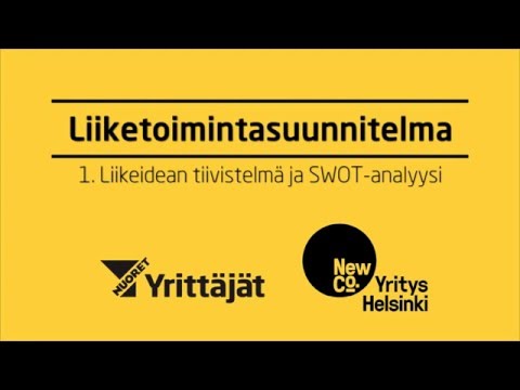 Video: Ravintolan SWOT-analyysi: säännöt ja esimerkki