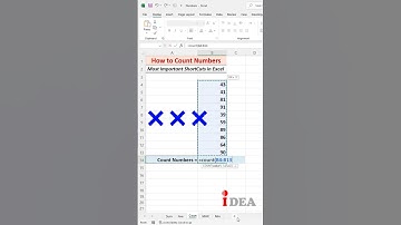 🔥 Excel Hacks: Count Values in Seconds with These Keyboard Shortcuts! 🚀