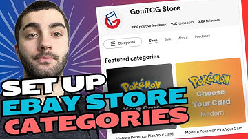 How to Set Up eBay Store Categories For LARGER SALES