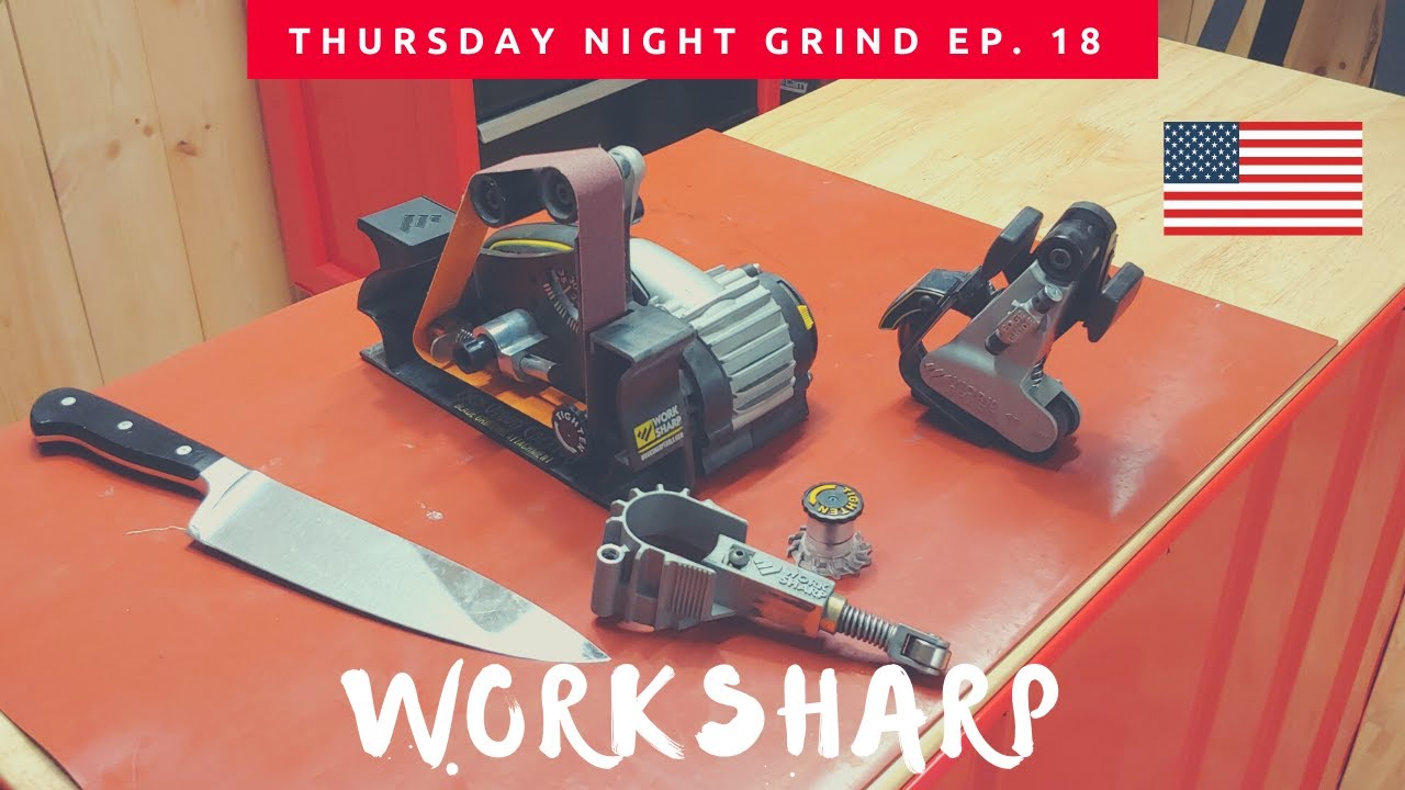 TNG 18 серия: Давайте сделаем поварской нож на Work Sharp