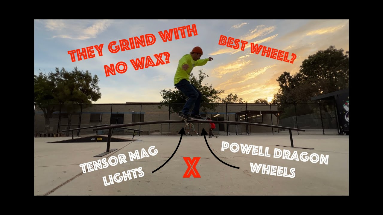 Tensor Mag Lights X Powell Dragon Wheels???REVIEW!!! YouTube