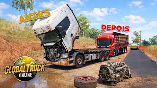 Reformei O Scania Abandonado No Global Truck Online