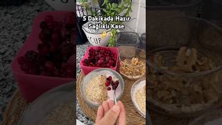 Hazırlaması Kolay, Tadı Şahane Kahvaltı/Ara Öğün! #sağlıklıyaşam #araöğün #pratiktarifler #diyet