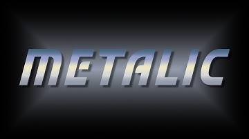 09- Cool Silver ⧸ Metallic text effect   GIMP