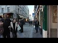 Paris Winter Walk ❄️🇫🇷 | Beautiful Streets of Paris in Winter | 4K SLOW TV