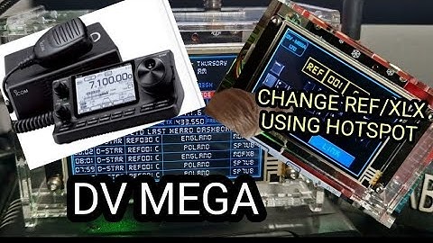 DV Mega - Touch Screen MMDVM, ICOM IC-7100
