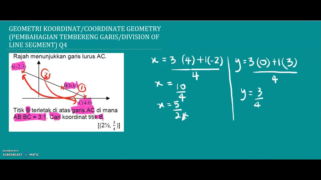 GEOMETRI KOORDINAT PART 1 2017 YouTube