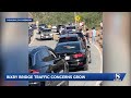 Memorial Day crowds jam Bixby Bridge, and a firefighter says a fire engine could not get through