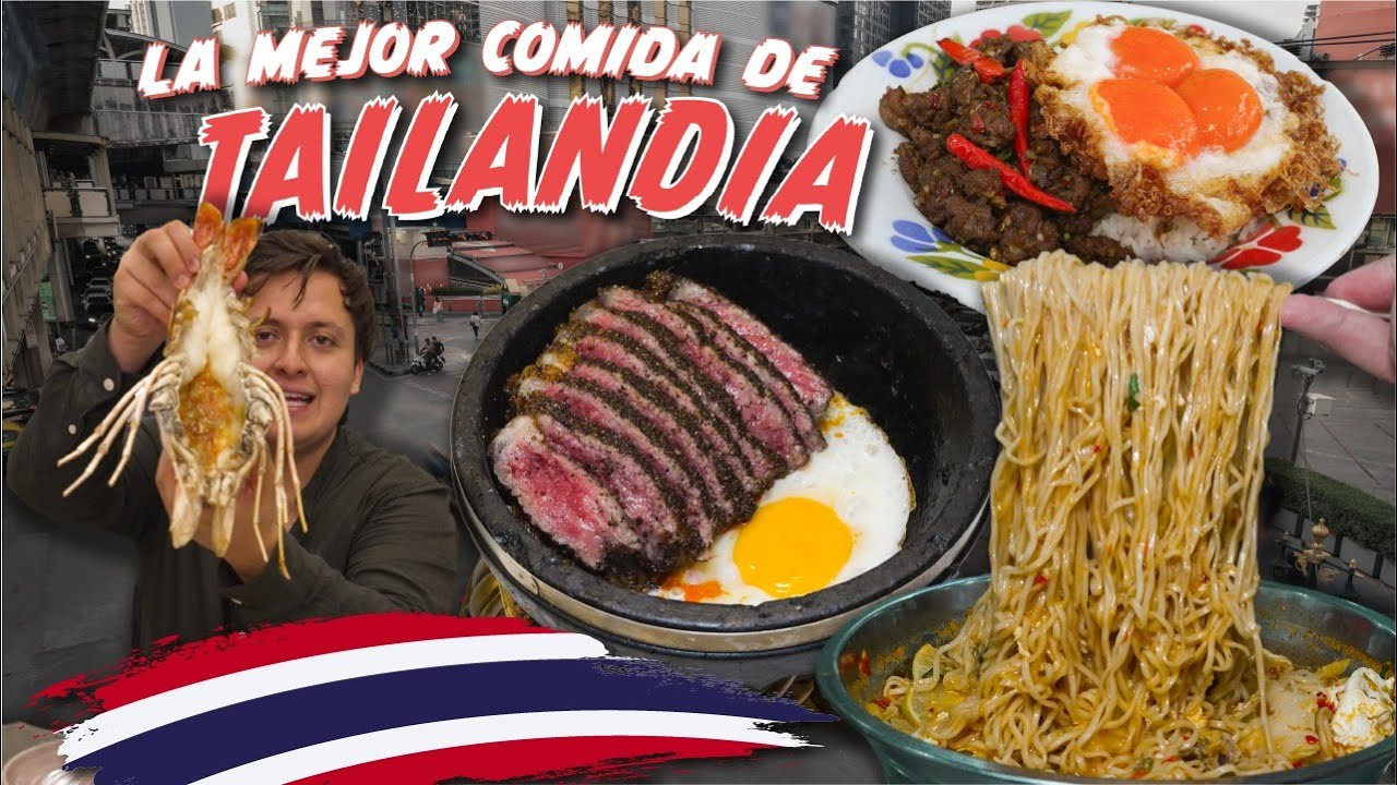 La MEJOR comida de Tailandia 🇹🇭🥘🍜