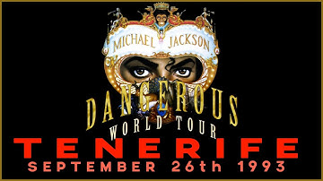 Michael Jackson - Dangerous Tour - Tenerife - Teaser - Concert
