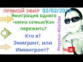 РАЗЛУКА/Эмиграция в семье /Кто Я? Эмигрант или Иммигрант?