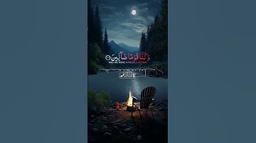 ألم تكن آياتي تتلى عليكم فكنتم بها تكذبون   #قرآن_كريم  #سورة_المؤمنون #القارئ_أحمد_خضر #Quran