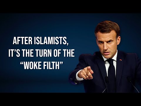 French President Macron takes on ‘woke’ dirt coming from the US