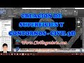 SUPERFICIES Y CONTORNOS EN CIVIL 3D-2018